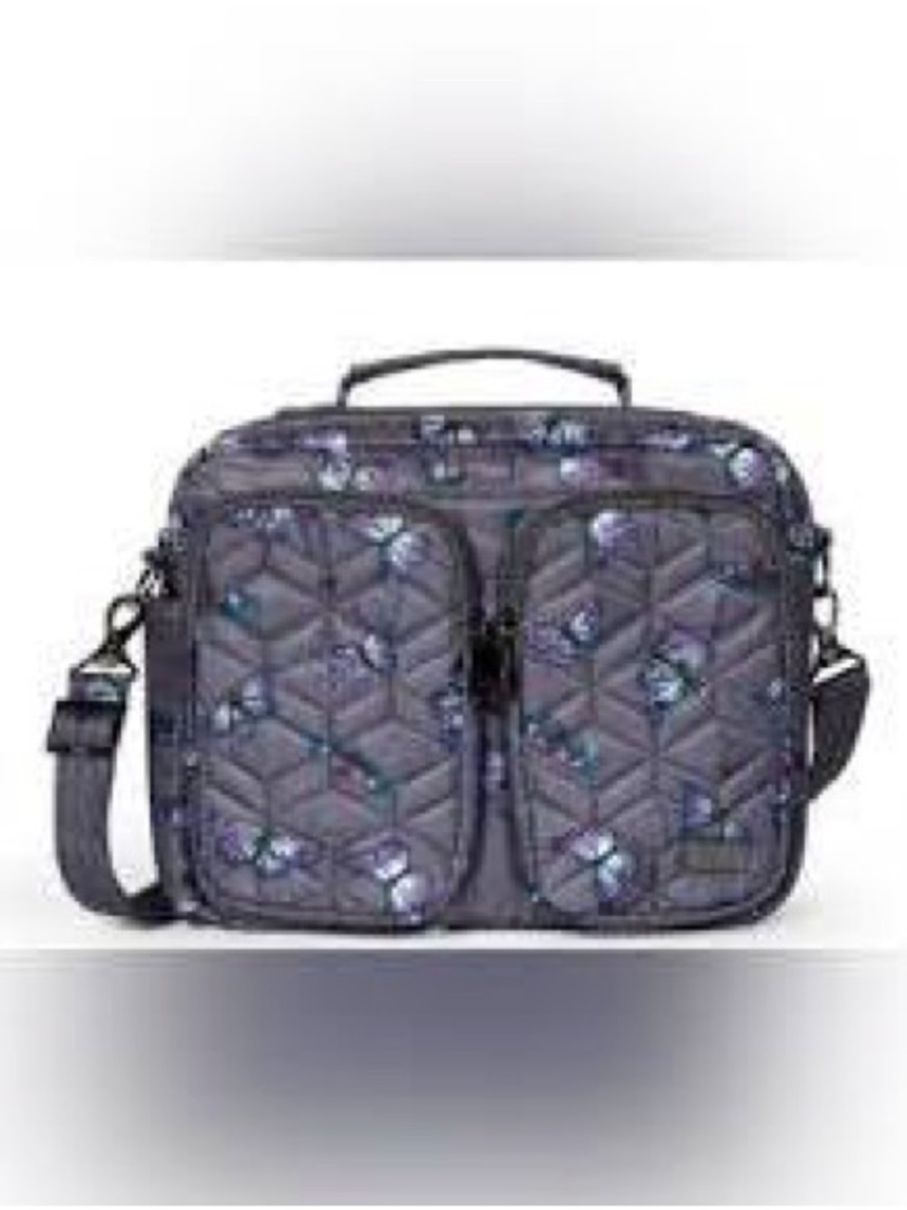 Lug navigator black butterfly bag